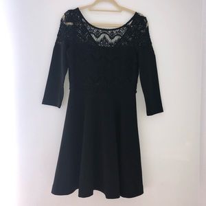 Lilly Pulitzer Black lace dress